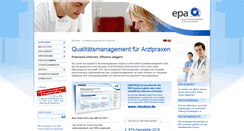 Desktop Screenshot of epa-qm.de